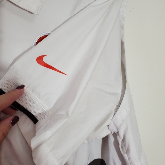 Nike NFL Cleveland Browns Sideline Coaches Half-Zip Short Sleeve Jacket Large - Picture 9 of 10